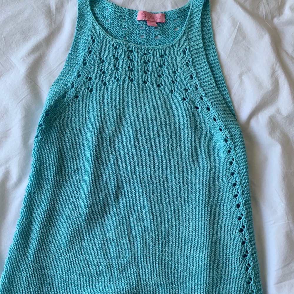 Lilly Pulitzer knitted tank top size xs